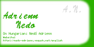 adrienn nedo business card