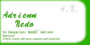 adrienn nedo business card